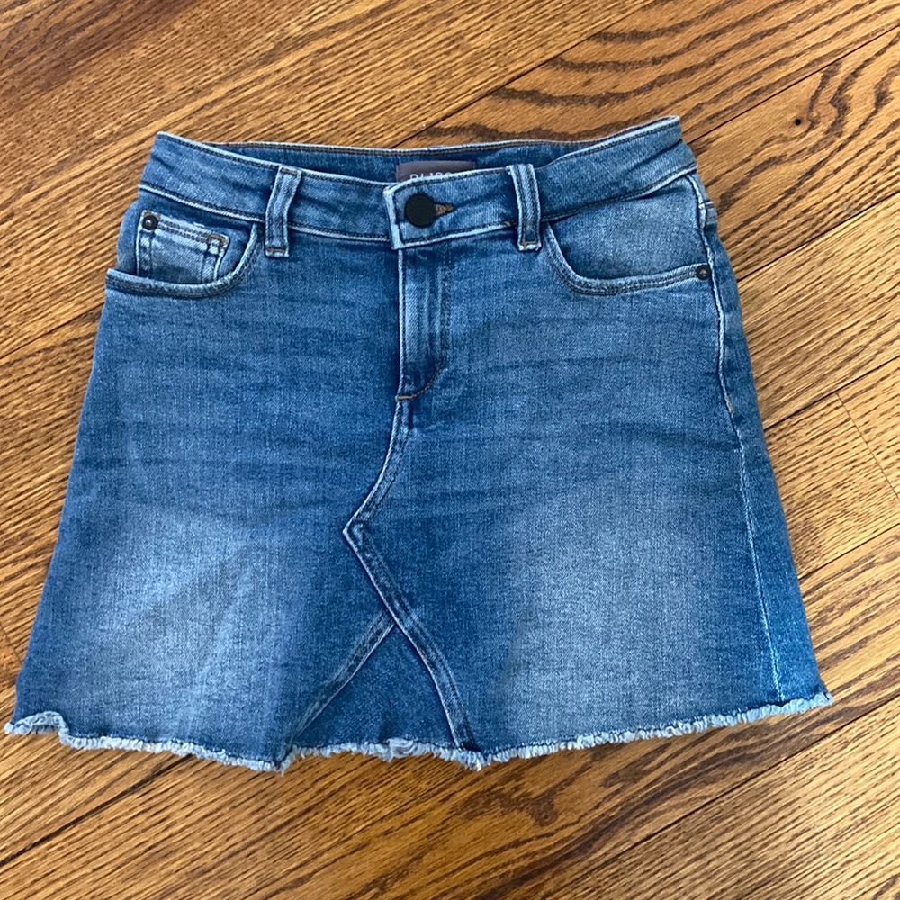 Blue denim skirt for kids